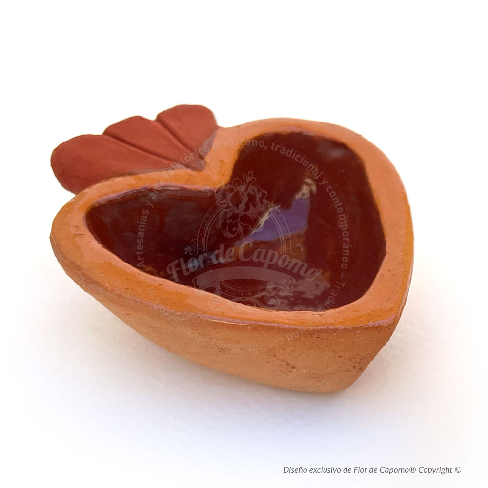 Mezcalero en forma de corazón