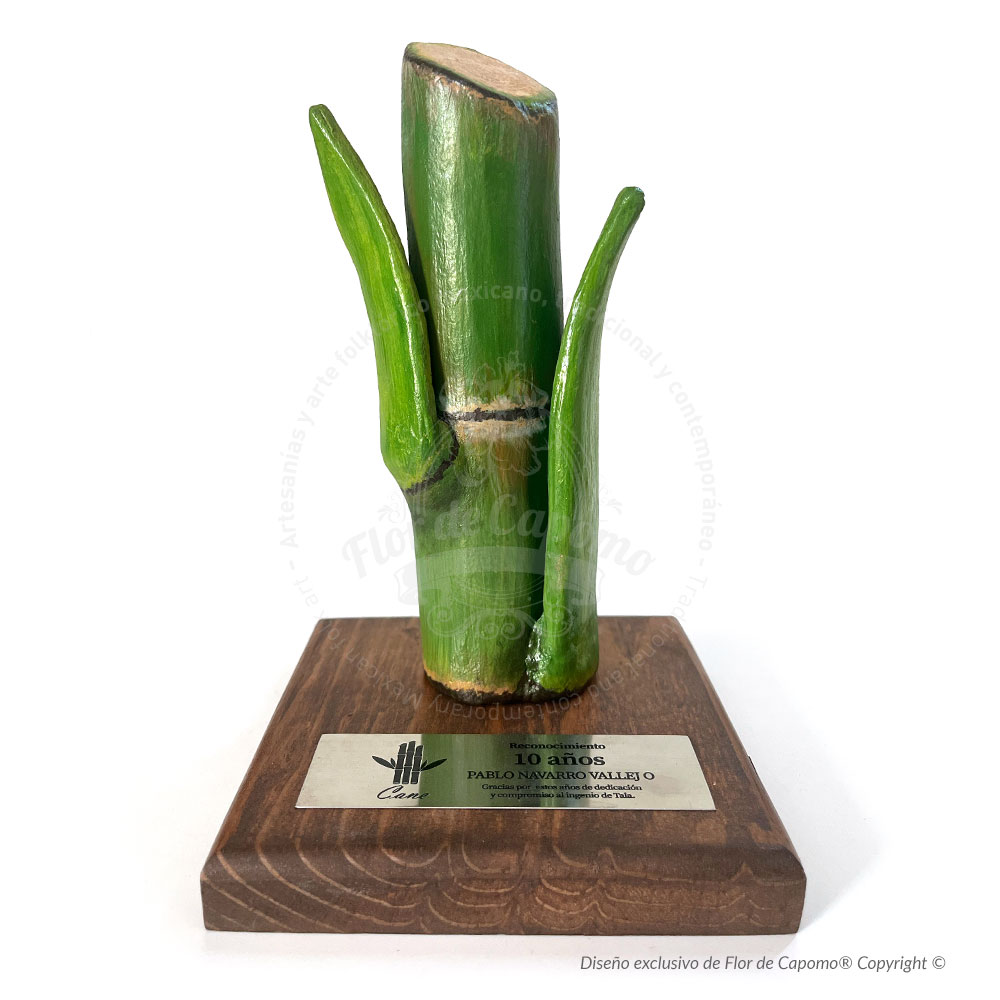reconocimiento artesanal para premiación de ventas