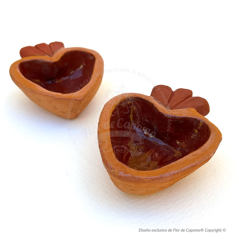 Mezcaleros en forma de corazón