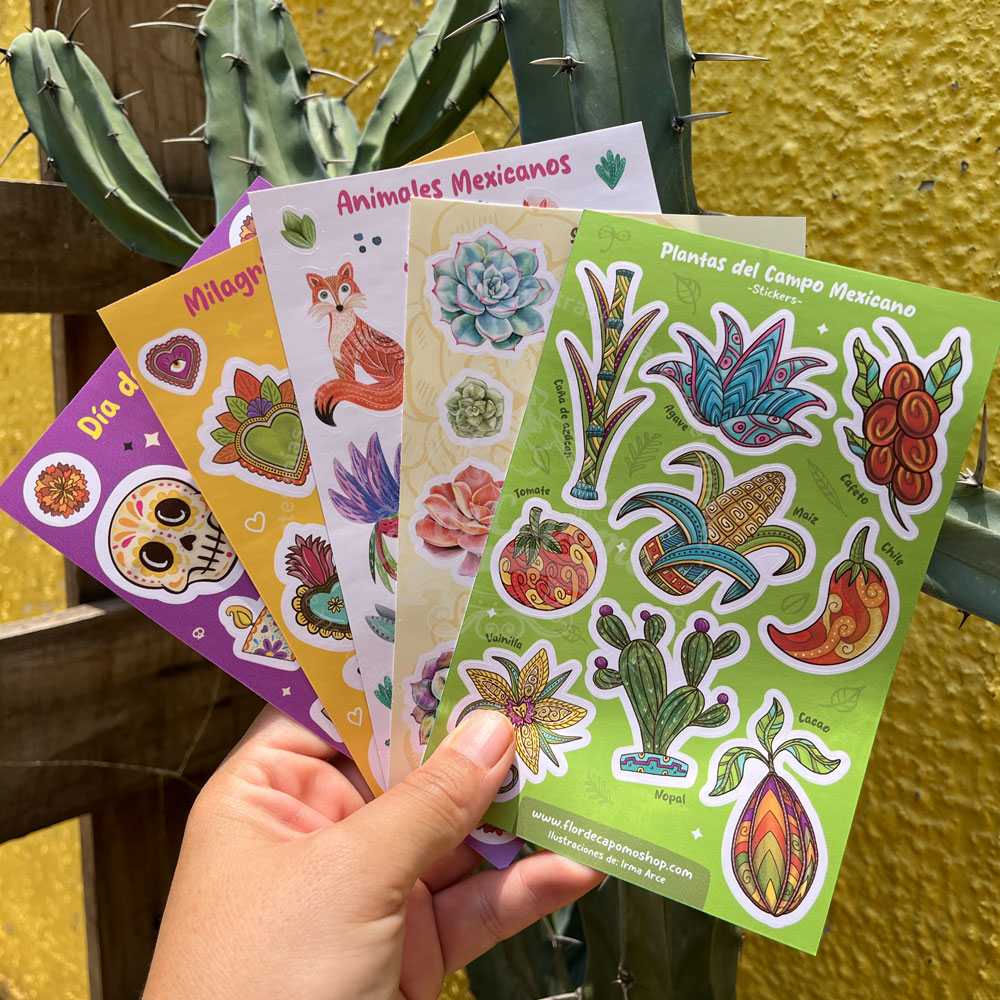 Set de 5 Planillas de Stickers - Imagen 2