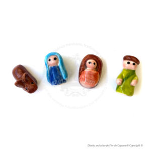 Muñequitos para rosca de reyes