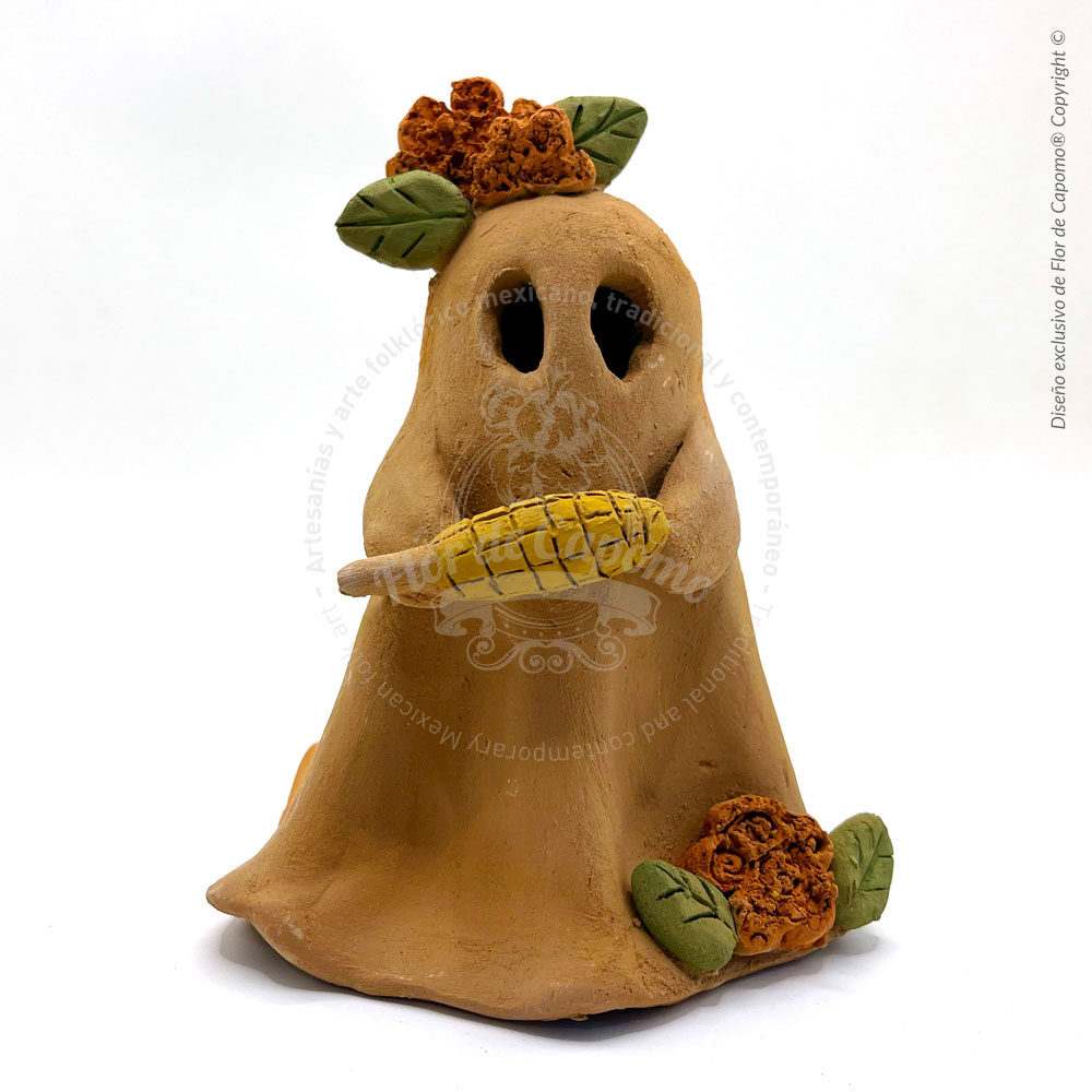 Fantasma de barro con Elote